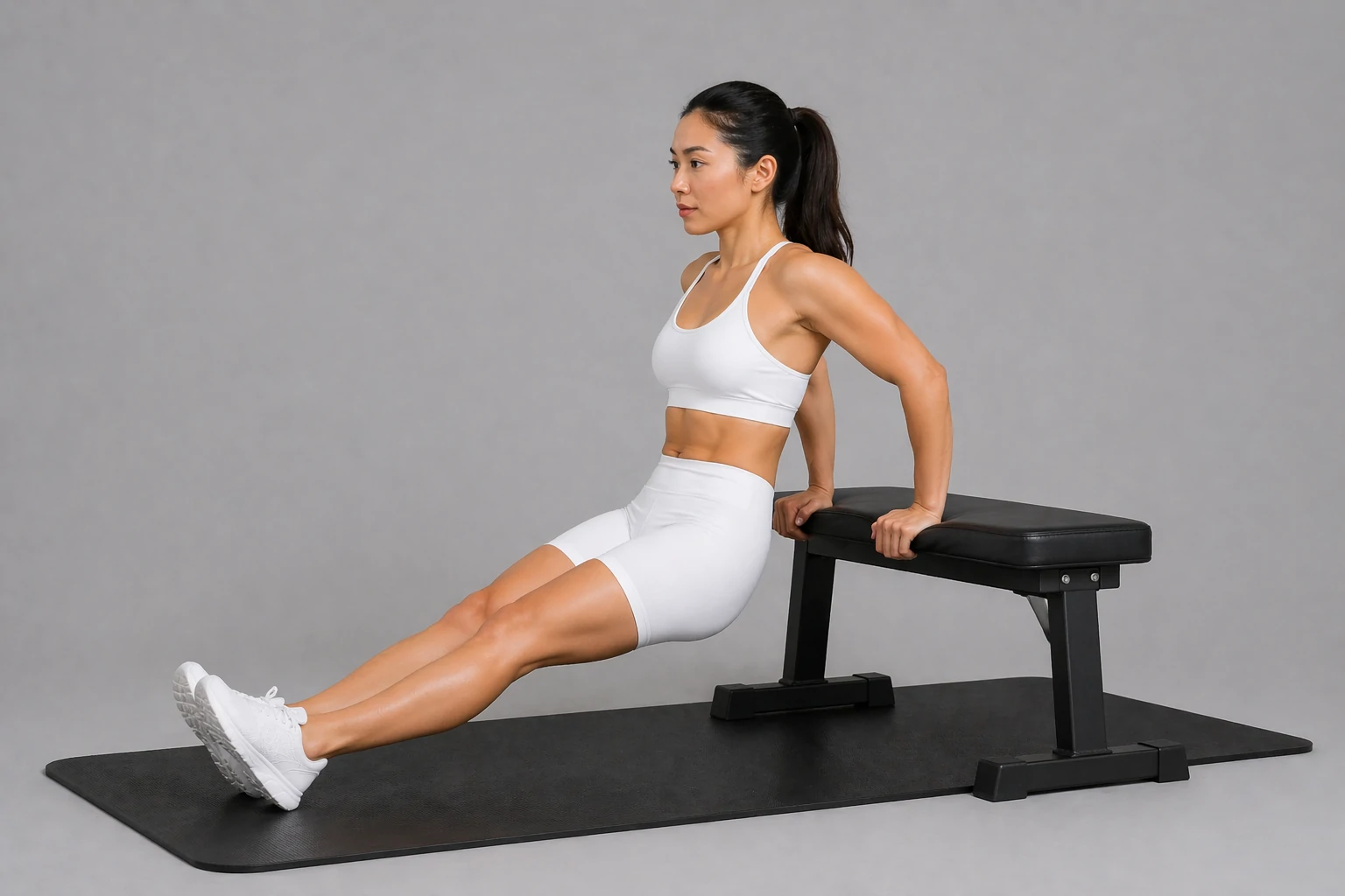 Tricep dip chair start position